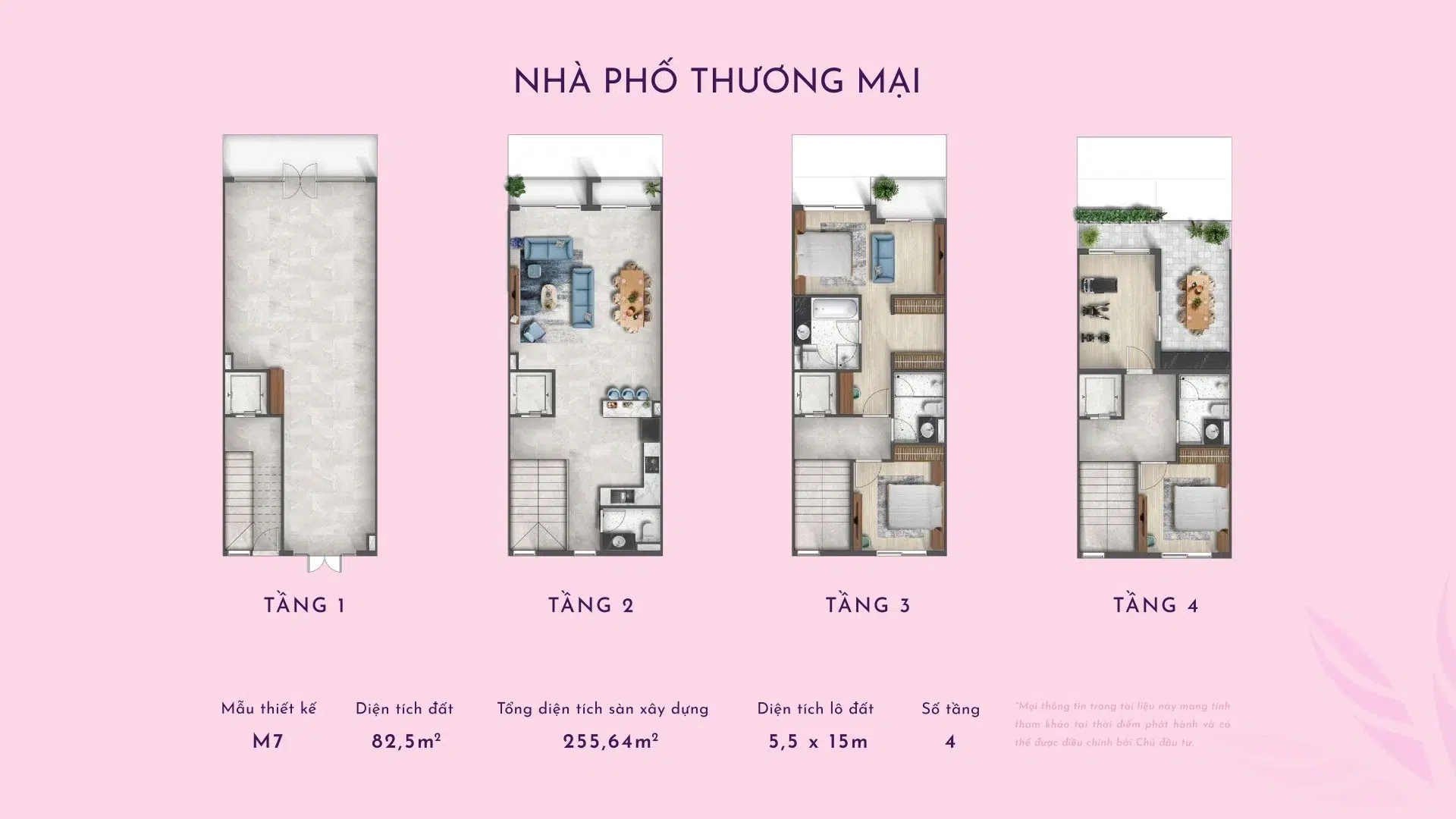 mặt bằng nhà phố thương mại thanh phu centre point
