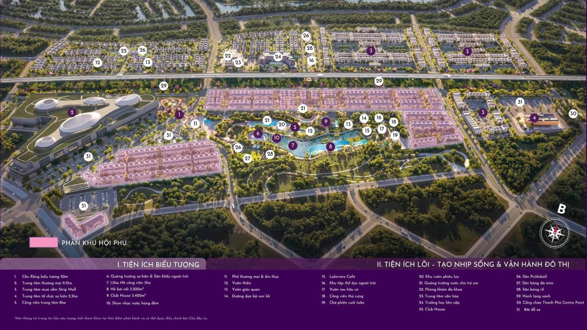 tiện ích thanh phu centre point long an